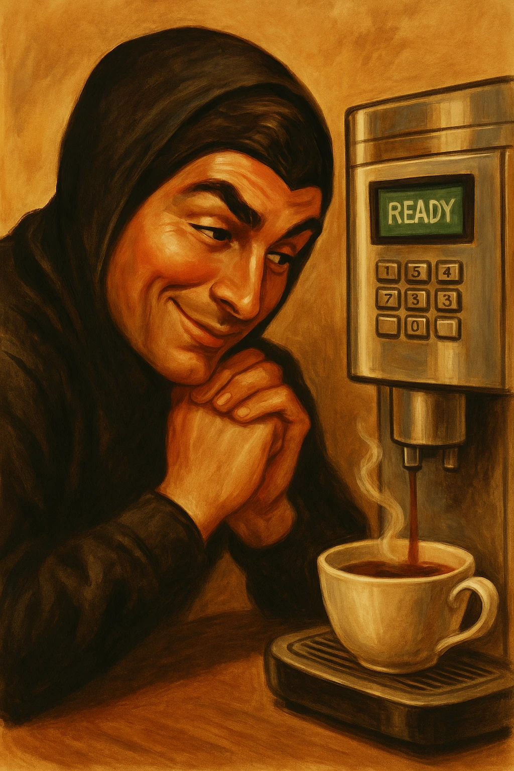 Caffeine & Exploits: Hacking Coffee Machines with Social Engineering